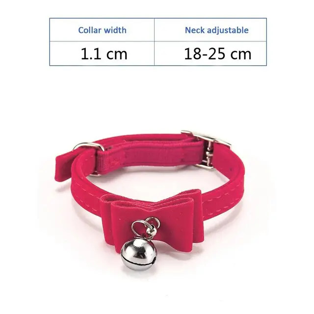 Collier Nœud Chic pour Chat