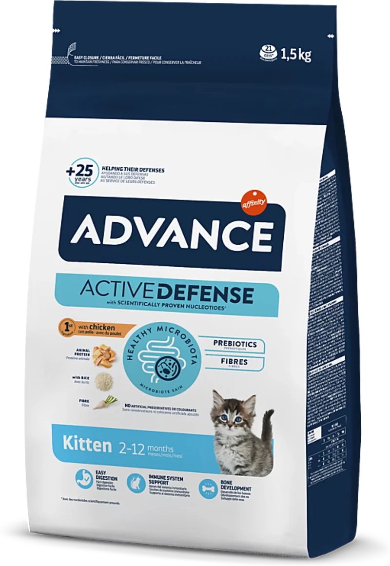 Advance chat croquettes Kitten chaton