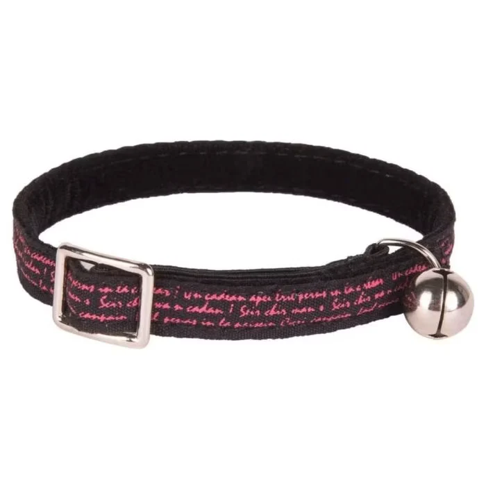 Collier Style Noir - Chat