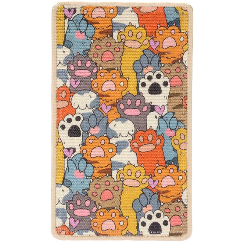 Cute Cat Scratching Non Toxic Play Mat for Pet