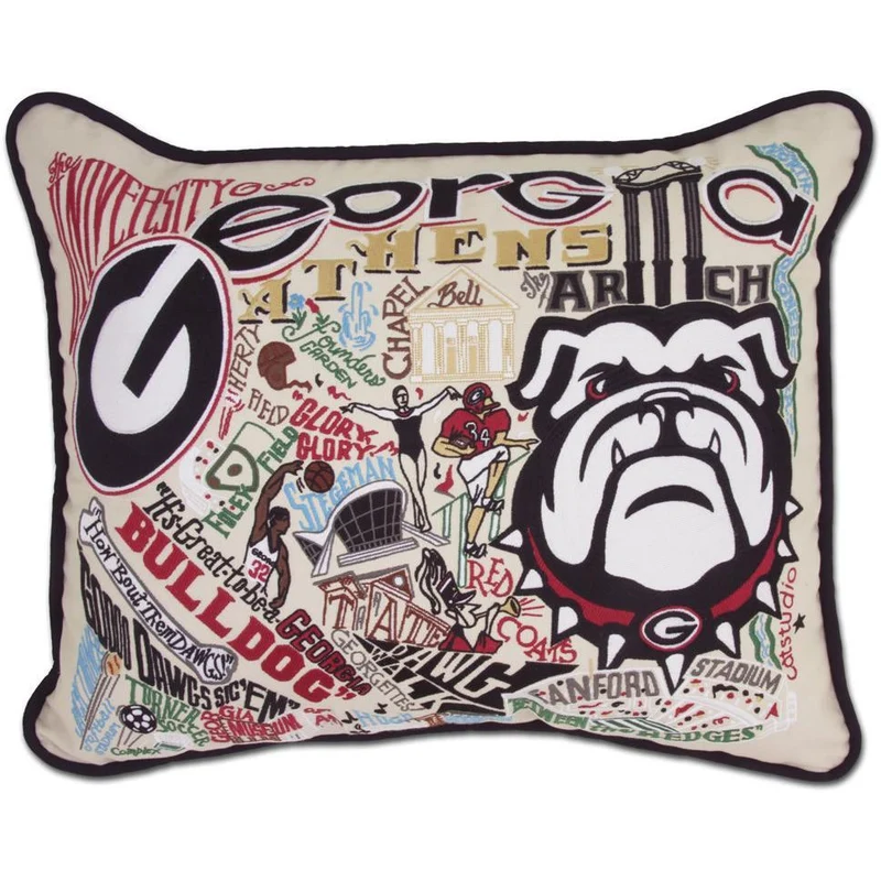 University of Georgia Pillow by Catstudio