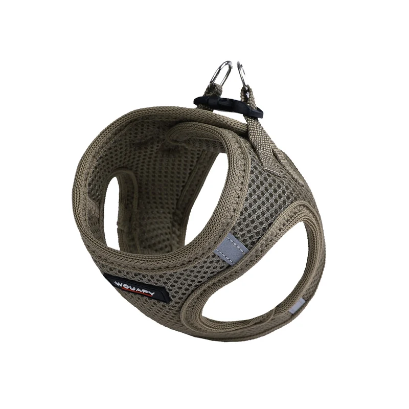 Harnais Soft taupe chien