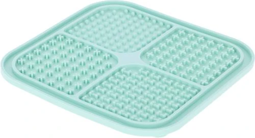 Tapis à lécher turquoise chien, chat