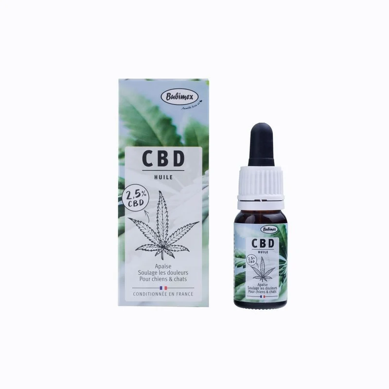 Huile de CBD chien, chat