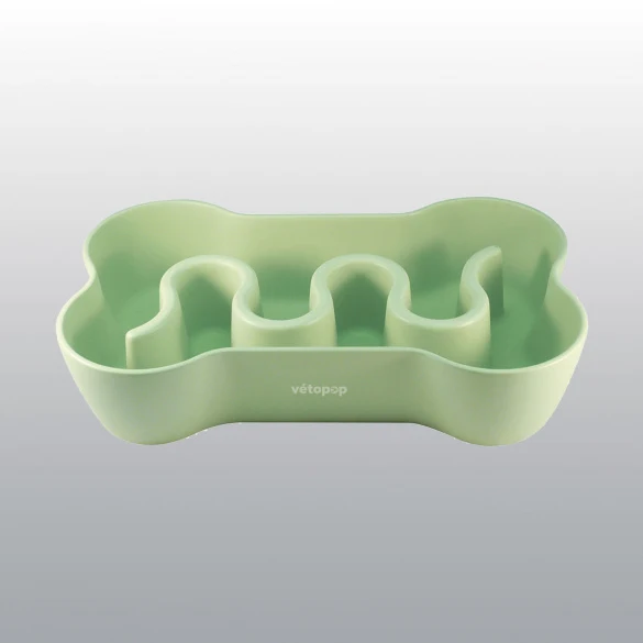 Gamelle anti-glouton Os Pop pour chien et chat 1200 ml