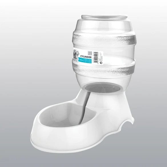 Distributeur d'eau cylindrique chien