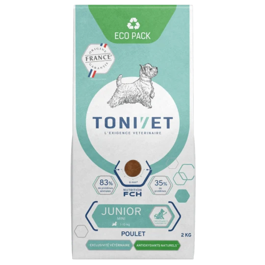 Tonivet Junior Mini Croquette Pour Chiot