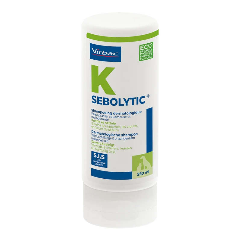 Shampooing dermatologique SEBOLYTIC