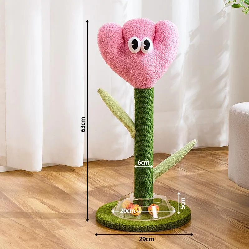 Unique Cat Scratching Posts | Funny Flowers