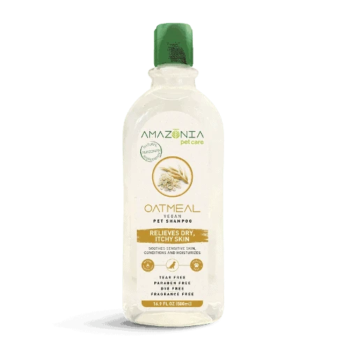 Shampoing a l' avoine (oatmeal( amazonia pour chiens et chats