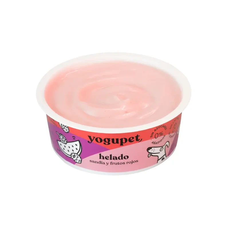 Glace sans lactose Pastèque Fruits Rouges Yogupet