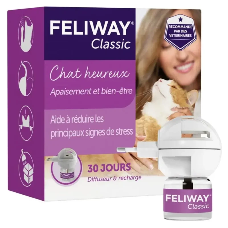 Feliway Classic Diffuseur + Recharge pour chat