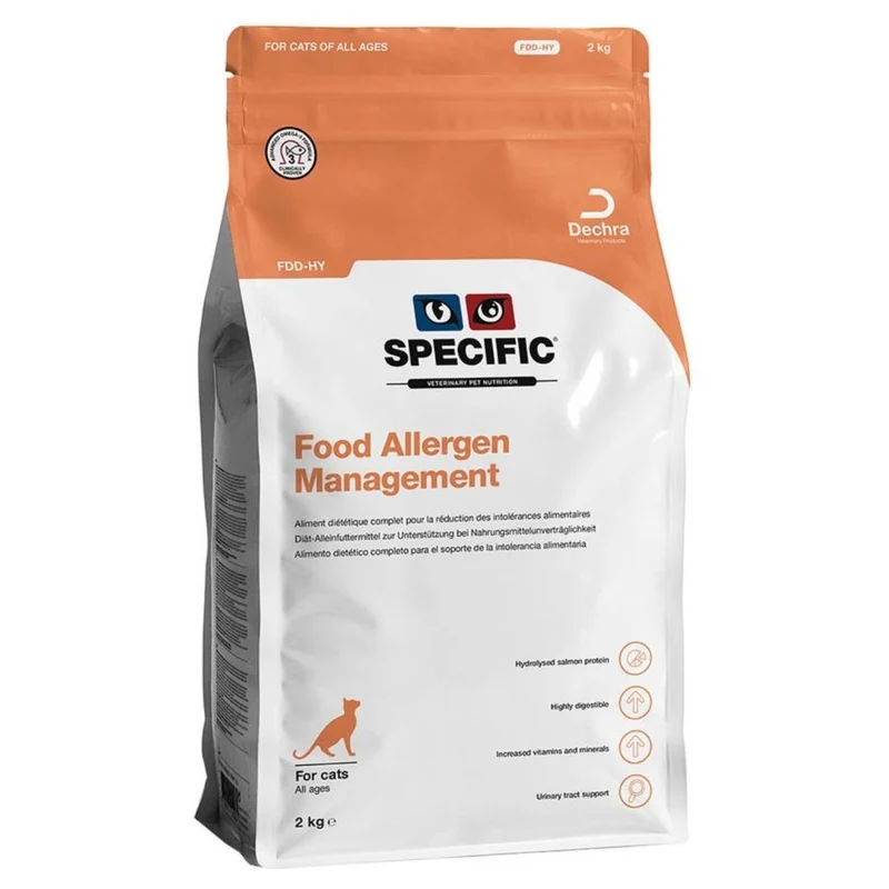 Croquettes Chat FDD-HY Food Allergen Management Specific