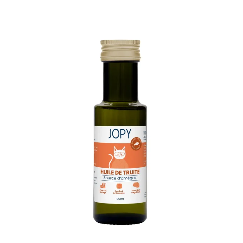 Huile de Truite Omega Plus Jopy Chat