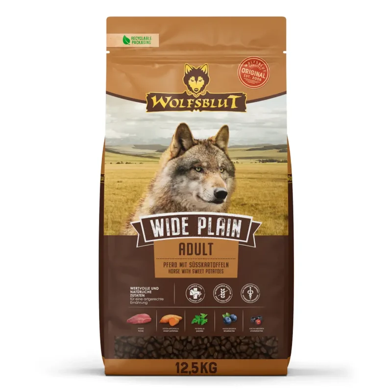 Croquettes chien Wolfsblut - Wide Plain Adult