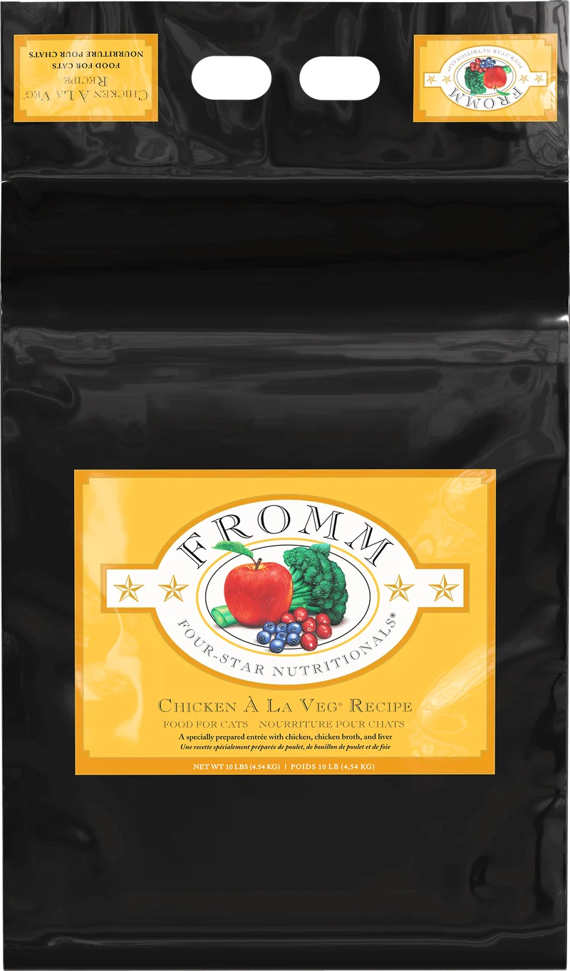 Fromm Four-Star - Chat Poulet À La Veg - Nourriture Sèche pour Chats