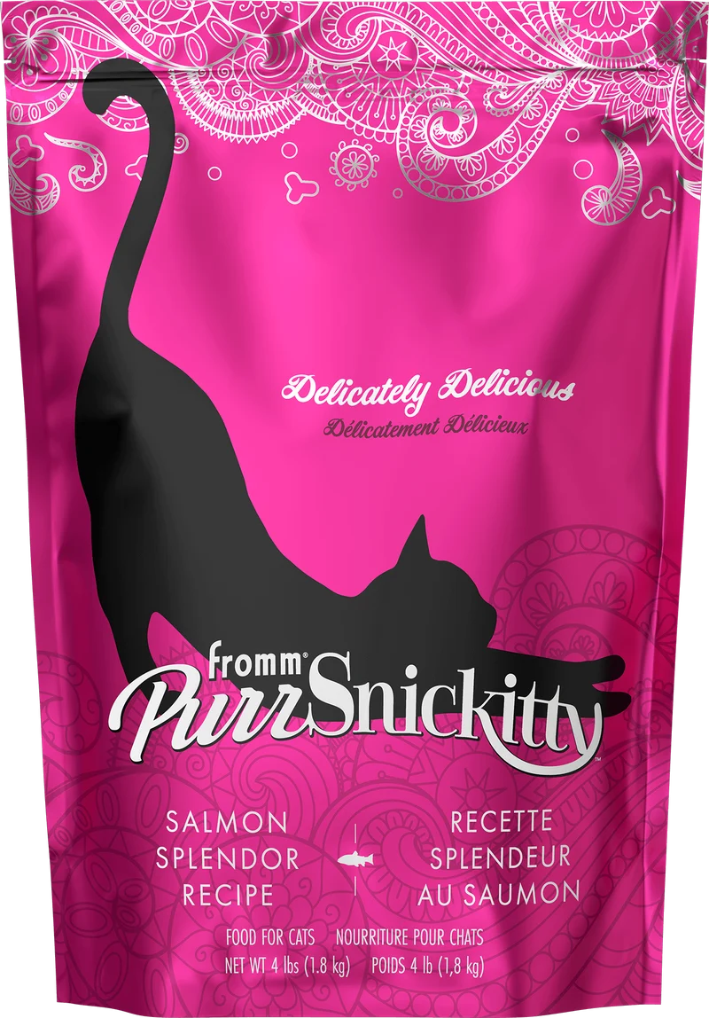 Fromm PurrSnickitty - Chat Splendeur au Saumon - Nourriture Sèche pour Chats
