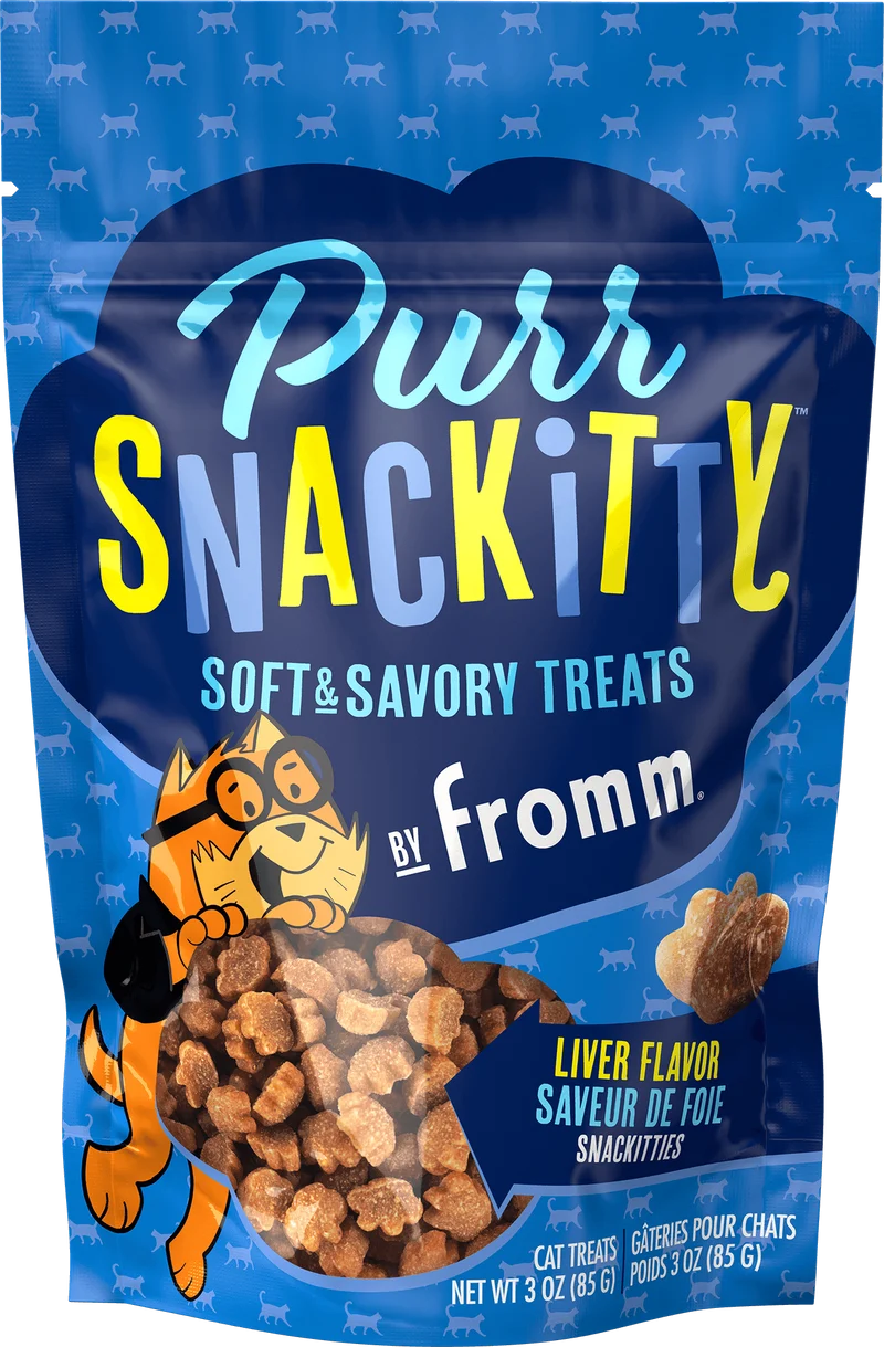 Fromm PurrSnackitty - Saveur de Saumon - Gâteries Tendres pour Chats