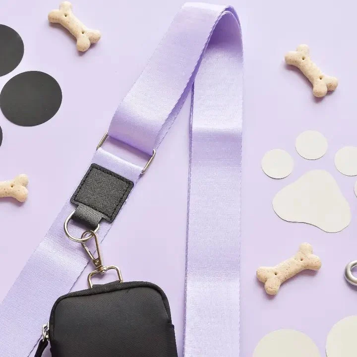Bandoulière sac de promenade chien Parma Violets chic