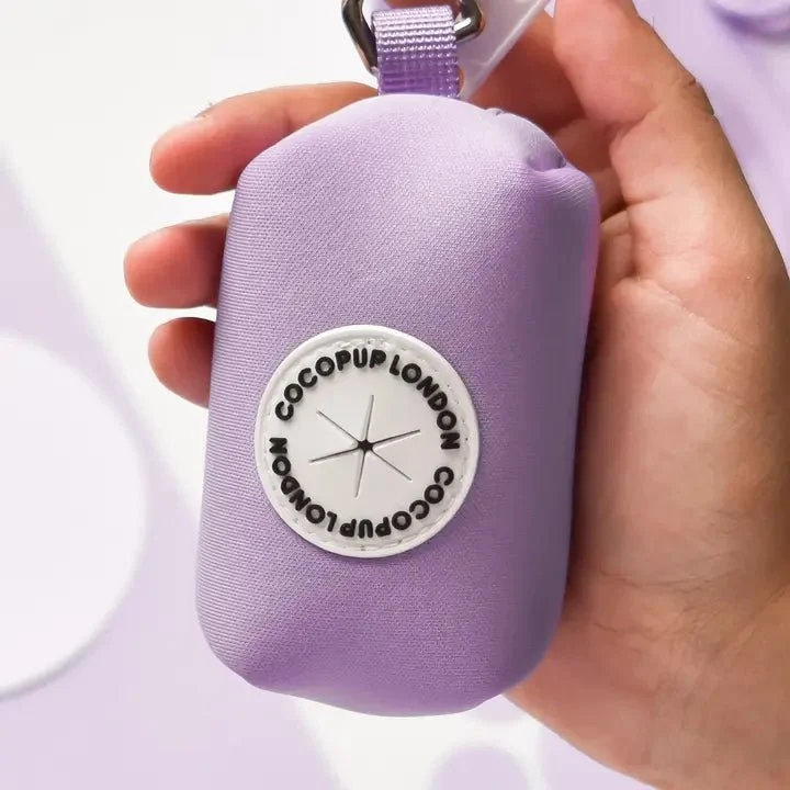 Porte-sac à déjections Parme Violet – Chic & assorti