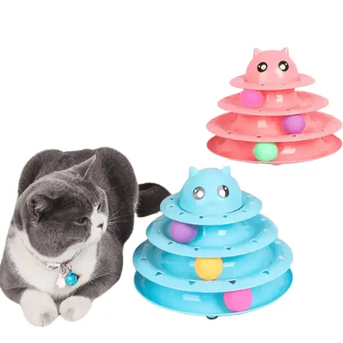 Tour Spirale pour Chat Stimulation Mentale