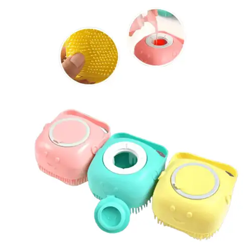 Brosse Toilettage Chat Distributeur Shampooing