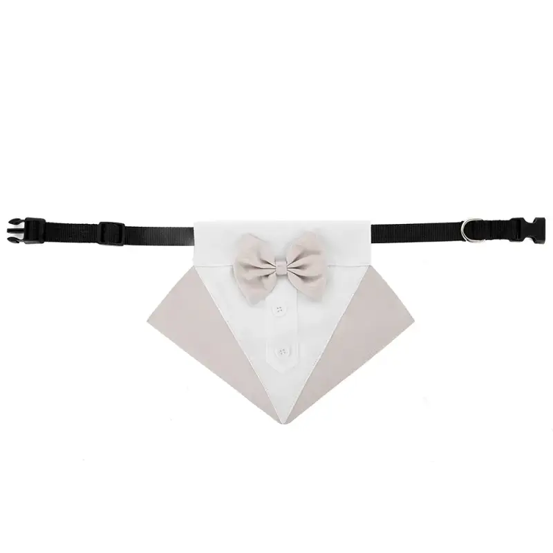 Collier Nœud Papillon Chien - Ajustable et Doux