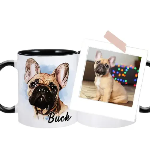 Tasse Personnalisée Photo de votre Animal - Céramique