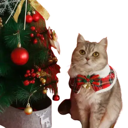 Manteau de Noël Chien - Chaud et Festif