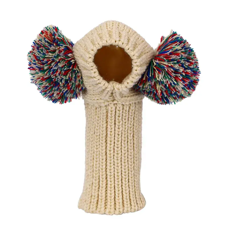 Bonnet en Laine pour Chien - Chaud pour l'Hiver