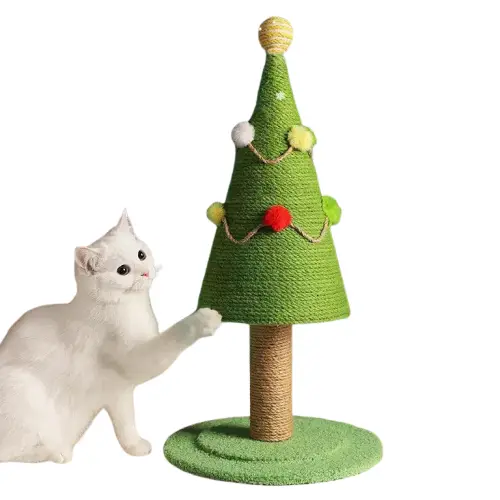 Arbre à Chat Sapin de Noël - Griffoir Sisal