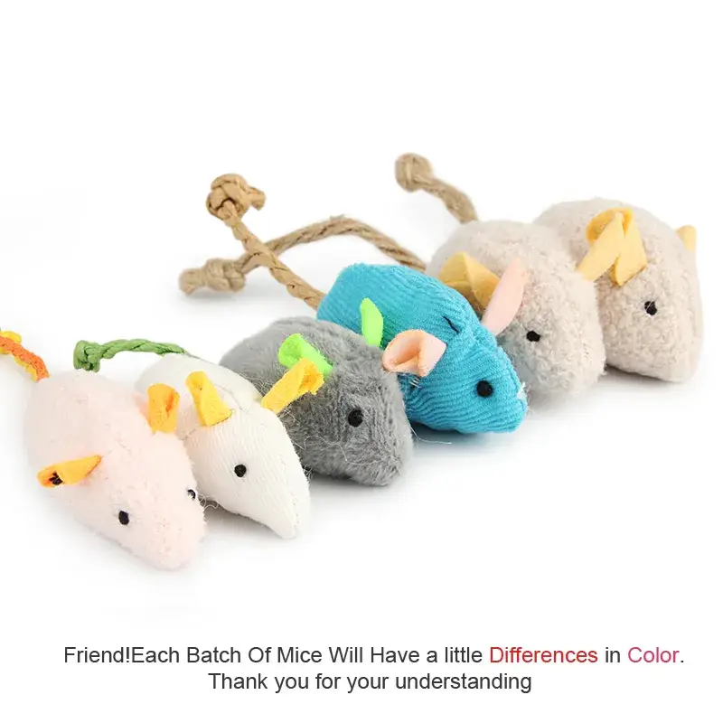 Jouet Chaton Souris Catnip - Stimulation Sensorielle