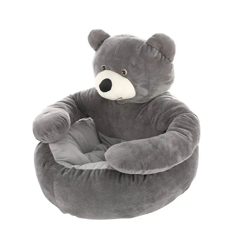 Coussin Chien Hiver - Nid Semi-fermé Peluche
