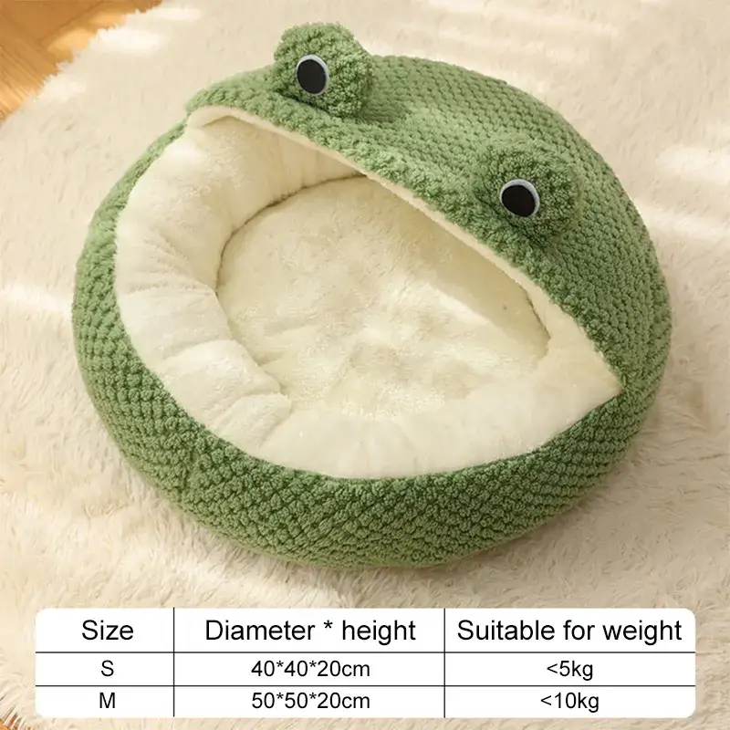 Coussin Grenouille Chat et Petit Chien - Nid Douillet
