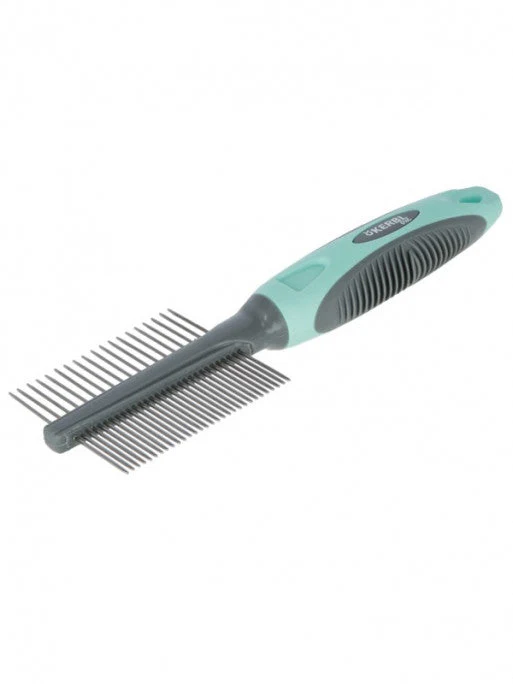 Peigne double fin & large chien