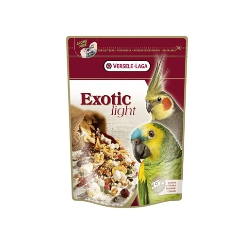 Exotic Light alimentation grandes perruches, perroquets
