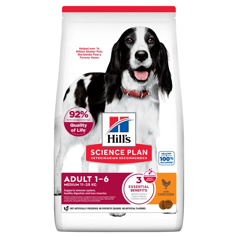 Hill's Science Plan Medium Adulte au poulet - croquettes chien