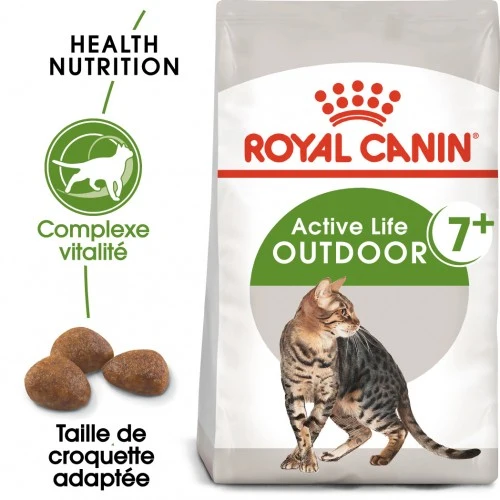 Royal Canin Outdoor 7+ - croquettes chat