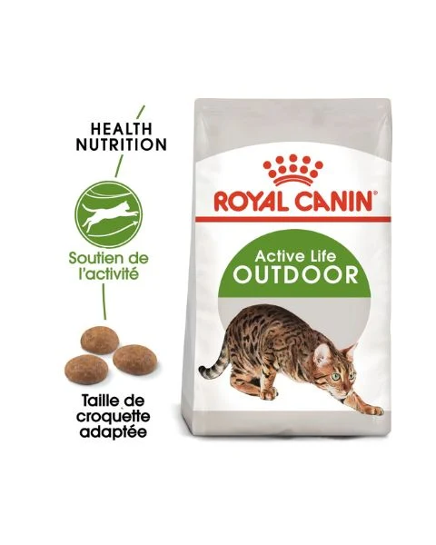 Royal Canin Outdoor - croquettes chat