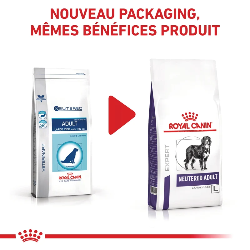 Royal Canin Vet Care Neutered Adult Large Dog - croquettes chien