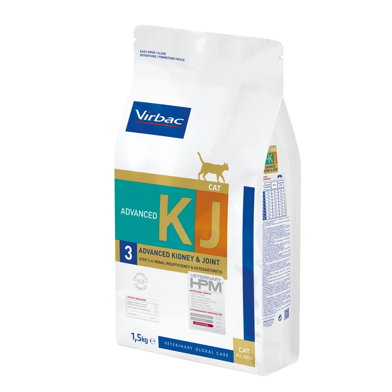 Virbac Veterinary HPM Diététique Advanced Kidney Joint - croquettes chat
