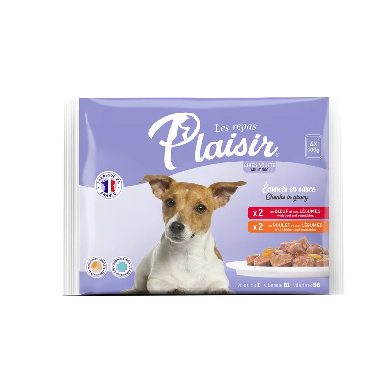 Repas Plaisir Multipack émincés en sauce - pâtée chien