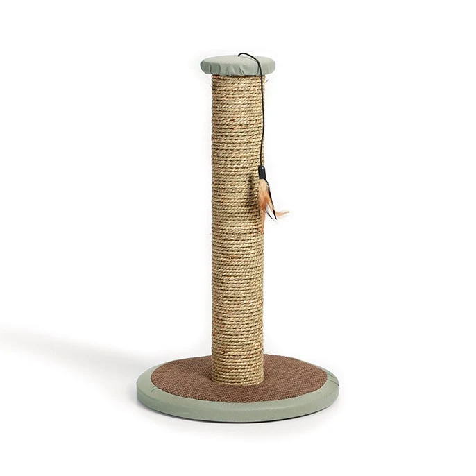 Poteau à griffer Rofra - Beige & gris