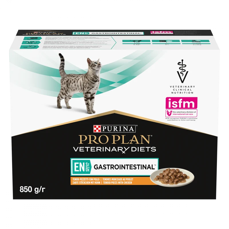 Pro Plan Veterinary Diets EN St/Ox Gastrointestinal – pâtées en bouchées pour chat