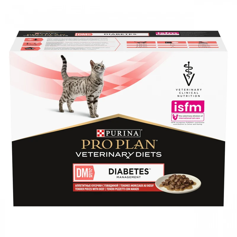 Pro Plan Veterinary Diets DM St/Ox Diabetes Management – pâtée chat