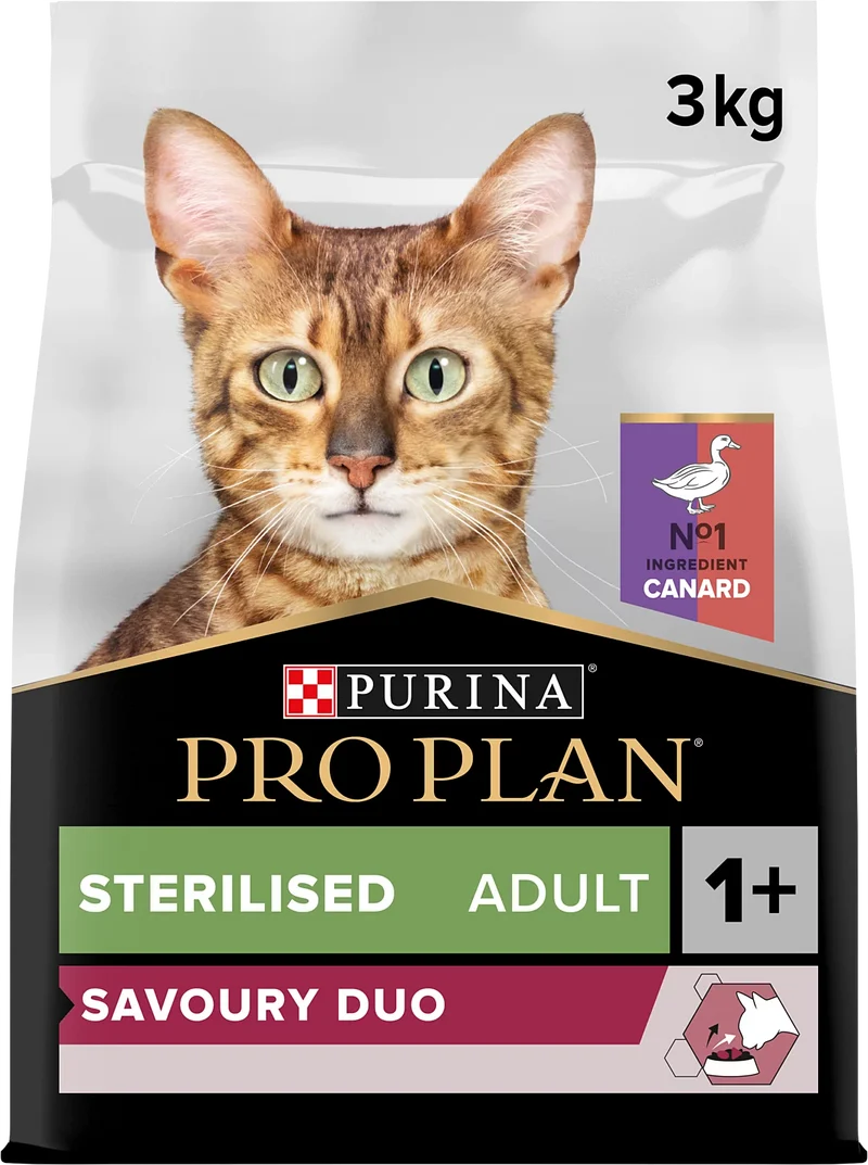Pro Plan Savoury Duo Sterilised Adult - croquettes chat