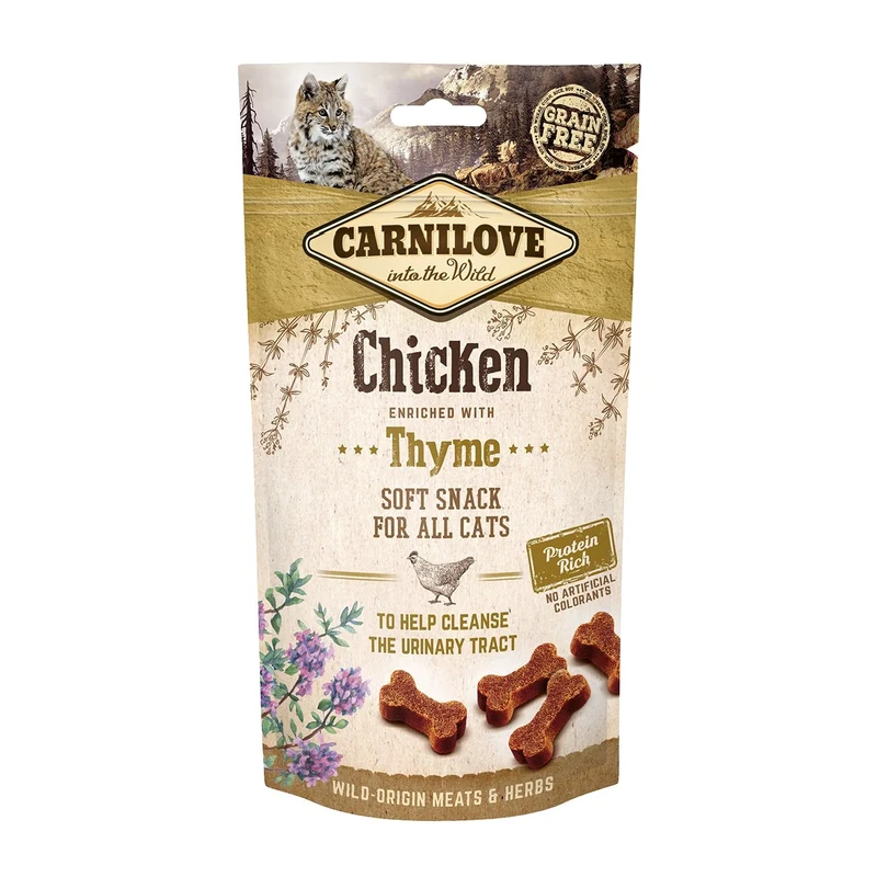 Soft Snack au poulet et thym chat