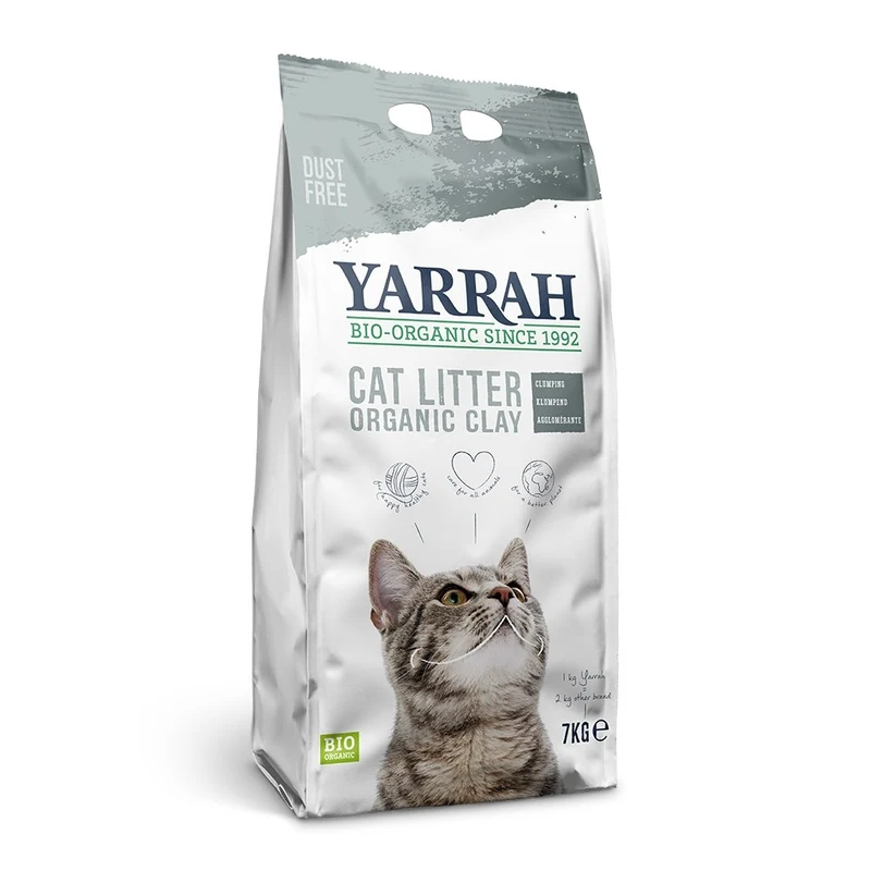 Litière biologique à l'argile chat