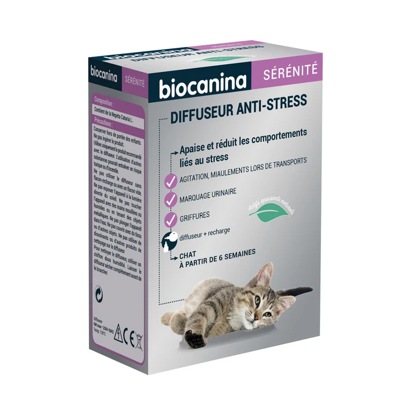 Diffuseur Anti-Stress Sérénité chat
