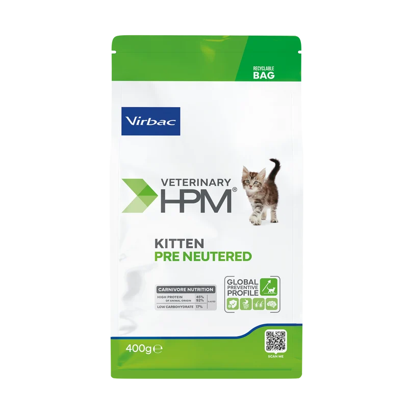 Virbac Veterinary HPM Kitten Pre Neutered - croquettes chaton